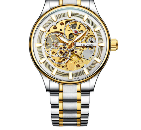 Men's Luminous Day And Night Star Mechanical Watch