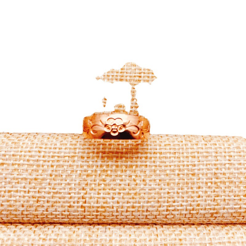 Purple Copper Men's Fortune-Bringing Red Copper Ring Kelly's Special Delivery