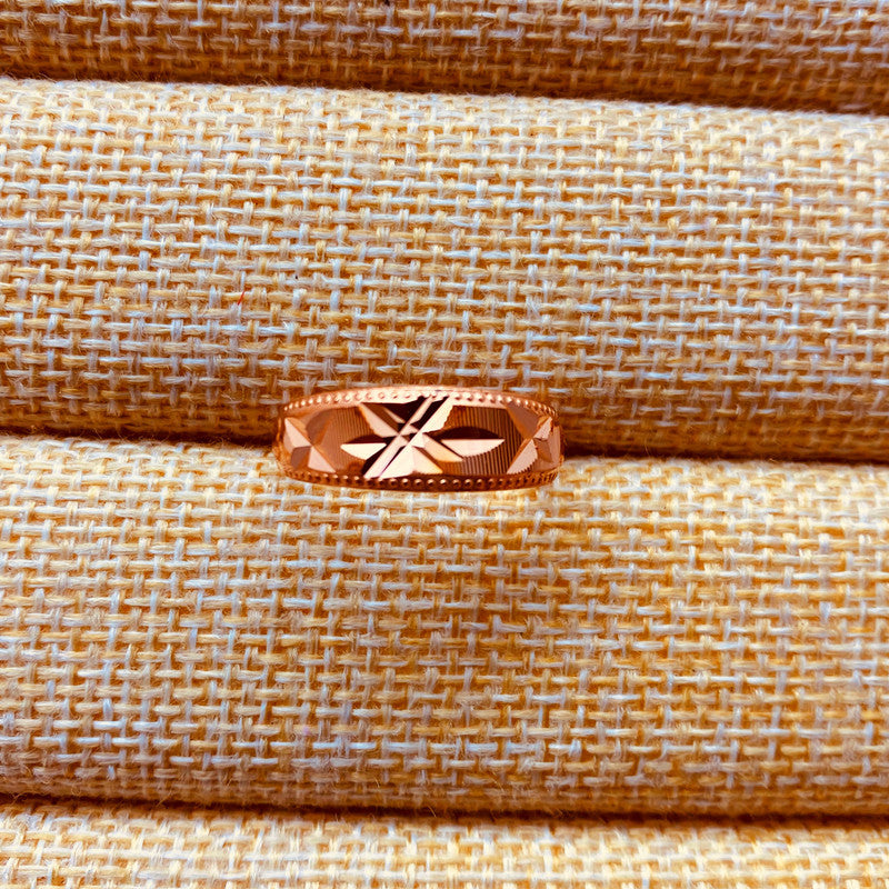 Purple Copper Men's Fortune-Bringing Red Copper Ring Kelly's Special Delivery